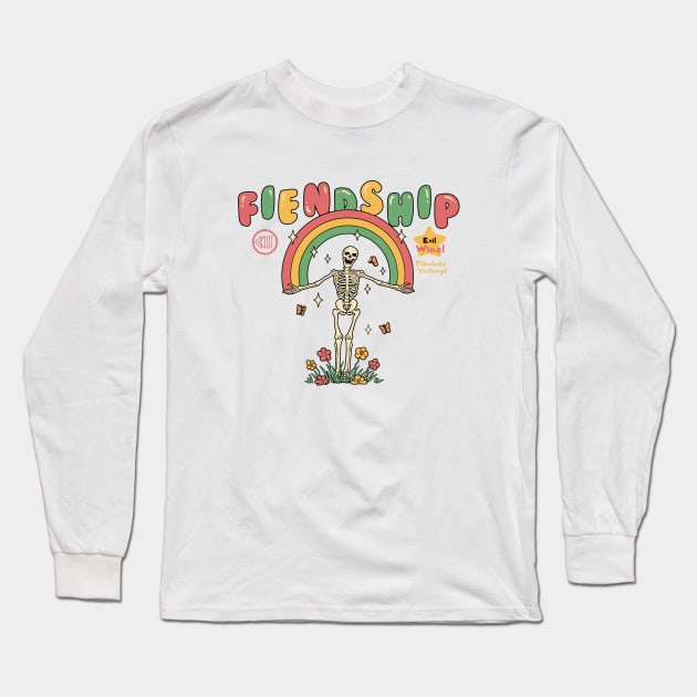 Fiendship Long Sleeve T-Shirt by Vincent Trinidad Art